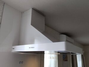 千葉キッチン取付け隊　サイドレンジフードの取替　施工後
